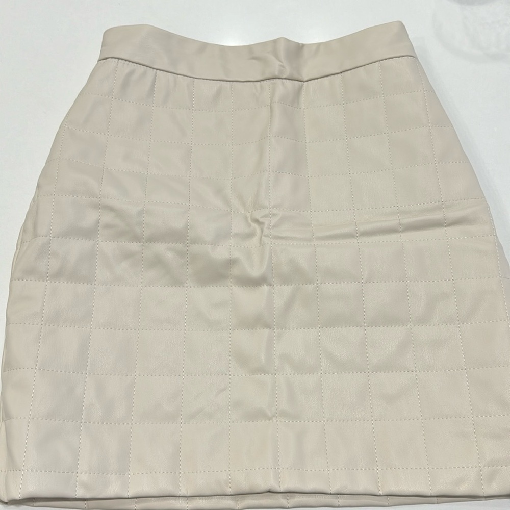 H&M leather skirt